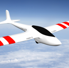 Dětská hračka 3D model letadla
