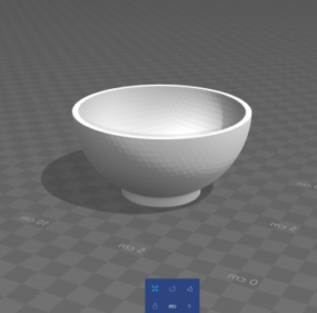 Simple Bowl 3d model