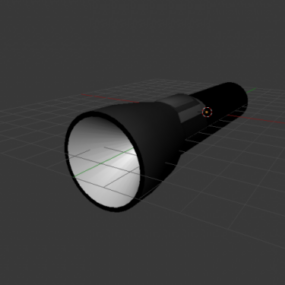 Проста 3d модель ліхтарика