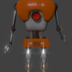 Einfacher Roboter Humanoid