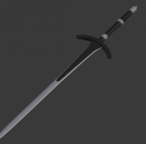 Проста 3d модель зброї-меча