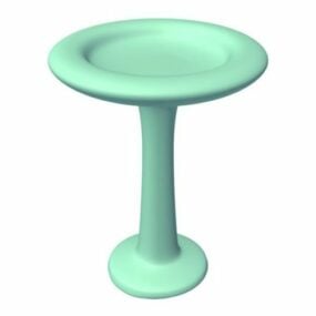 میز حمام پرنده مدل سه بعدی