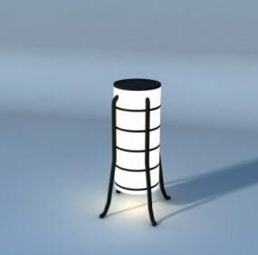 Simple Floor Lamp V1 3d model