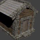Simple Old Medieval House