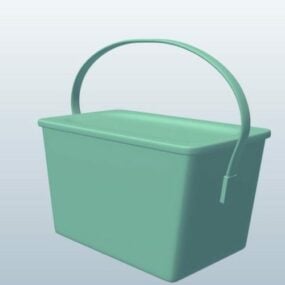 Small Cooler Bucket 3d model