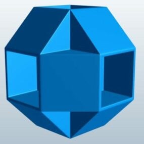Small Hadron Cubic 3d model
