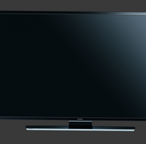 Smart platt-tv 3d-modell