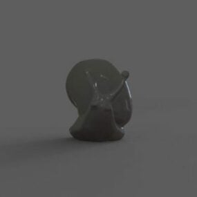 Snail Lowpoly 3d model
