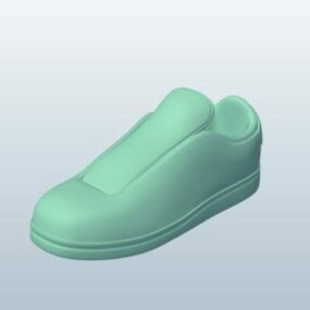 Spor ayakkabı Lowpoly 3d modeli