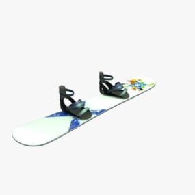 Snowboard Sport 3d-modell
