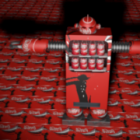 Frisdrankblikje Robot Character