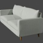 Fabric Sofa 2 Seats