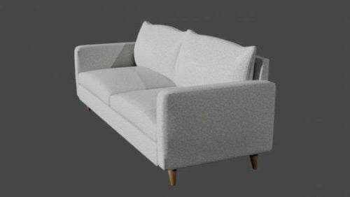 Sofa 2-osobowa z tkaniny