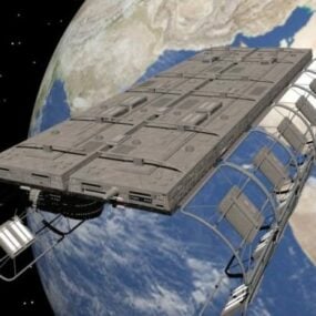نموذج سكايلارك لسفينة الفضاء الفضائية ثلاثي الأبعاد