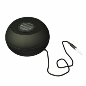 Circle Speaker 3d model