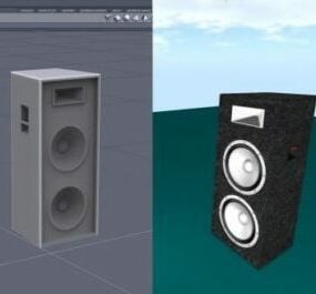Home Pc Speakers 3d model