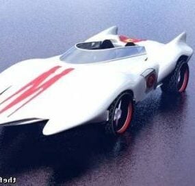نموذج سيارة السرعة المتسابق سوبر 3D