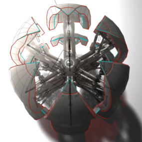 Sphere Robot 3d model