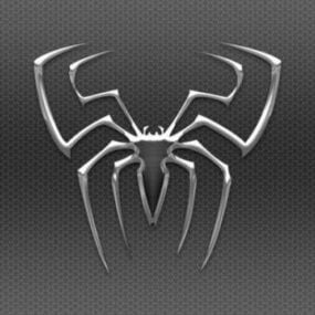 Mô hình 3d biểu tượng con nhện
