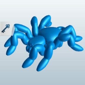 Grosse araignée imprimable modèle 3D
