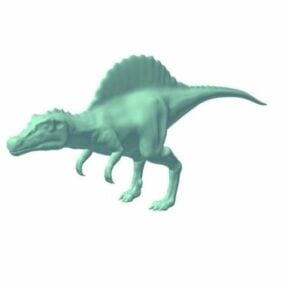 Model 3d Dinosaurus Spinosaurus sing bisa dicithak