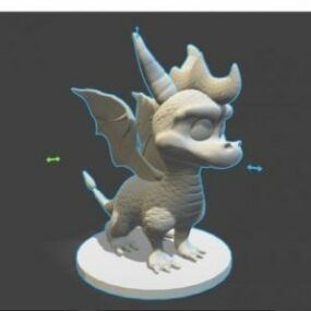 Spyro-Charakter 3D-Modell