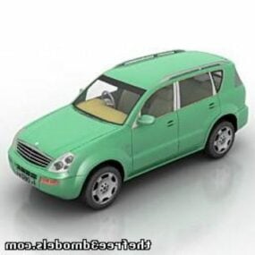 Ssangyong Rexton Koreaanse auto 3D-model