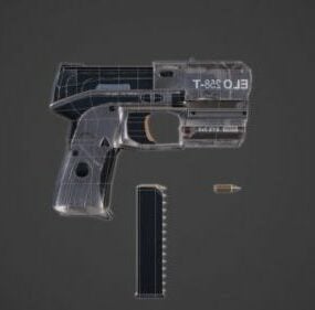 Laser Pistol 3d model