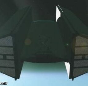 Star Wars Freighter Spacecraft 3d-modell