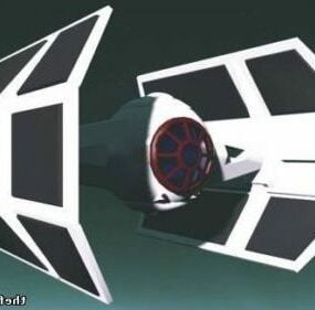 Star Wars Etie Spaceship 3D-malli