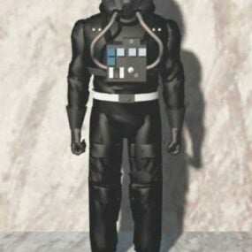 Model 3D pilota cesarza Star Wars