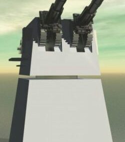 Model 3D wieży cesarskiej