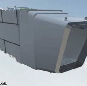 Máquina de transporte de Star Wars modelo 3d