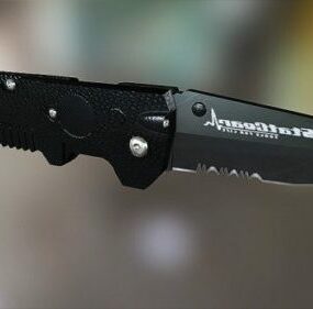 Cuchillo de engranaje duro modelo 3d