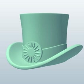 Klasyczny model magicznego kapelusza 3D