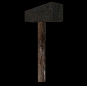 Prehistory Stone Hammer 3d model