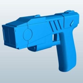 电击枪武器3d模型