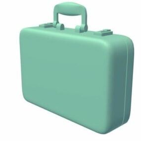 Resväska liten storlek 3d-modell