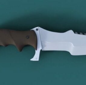Travel Survival Knife 3d model