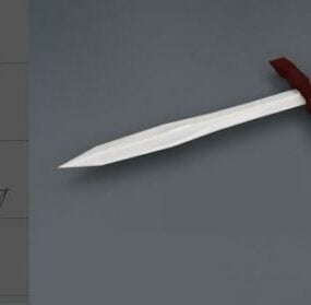 Τρισδιάστατο μοντέλο Twin Medieval Sword Weapon