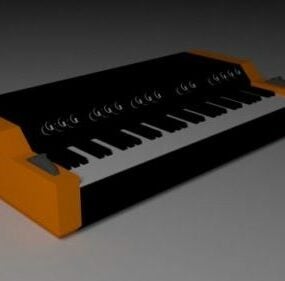 3д модель синтезаторного инструмента