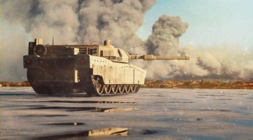 modern tank vs tank battle