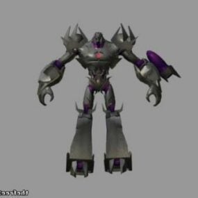 Model 3D postaci robota Megatron