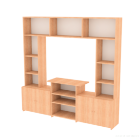 Tv Shelf Furniture Cabinet 3d model