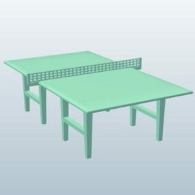 Lowpoly Tischtennis 3D-Modell