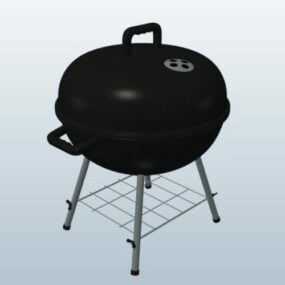 Charcoal Grill Outdoor 3D-malli