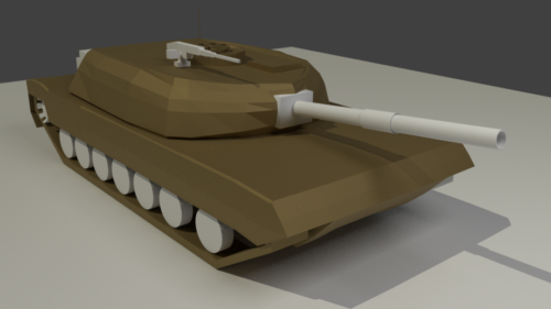 Воєнний танк Низький Полі