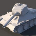 Русский танк Т34-85