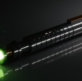 Τρισδιάστατο μοντέλο Taskmaster Lightsaber Weapon