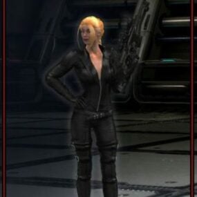 Model 3d Karakter Tekken Nina